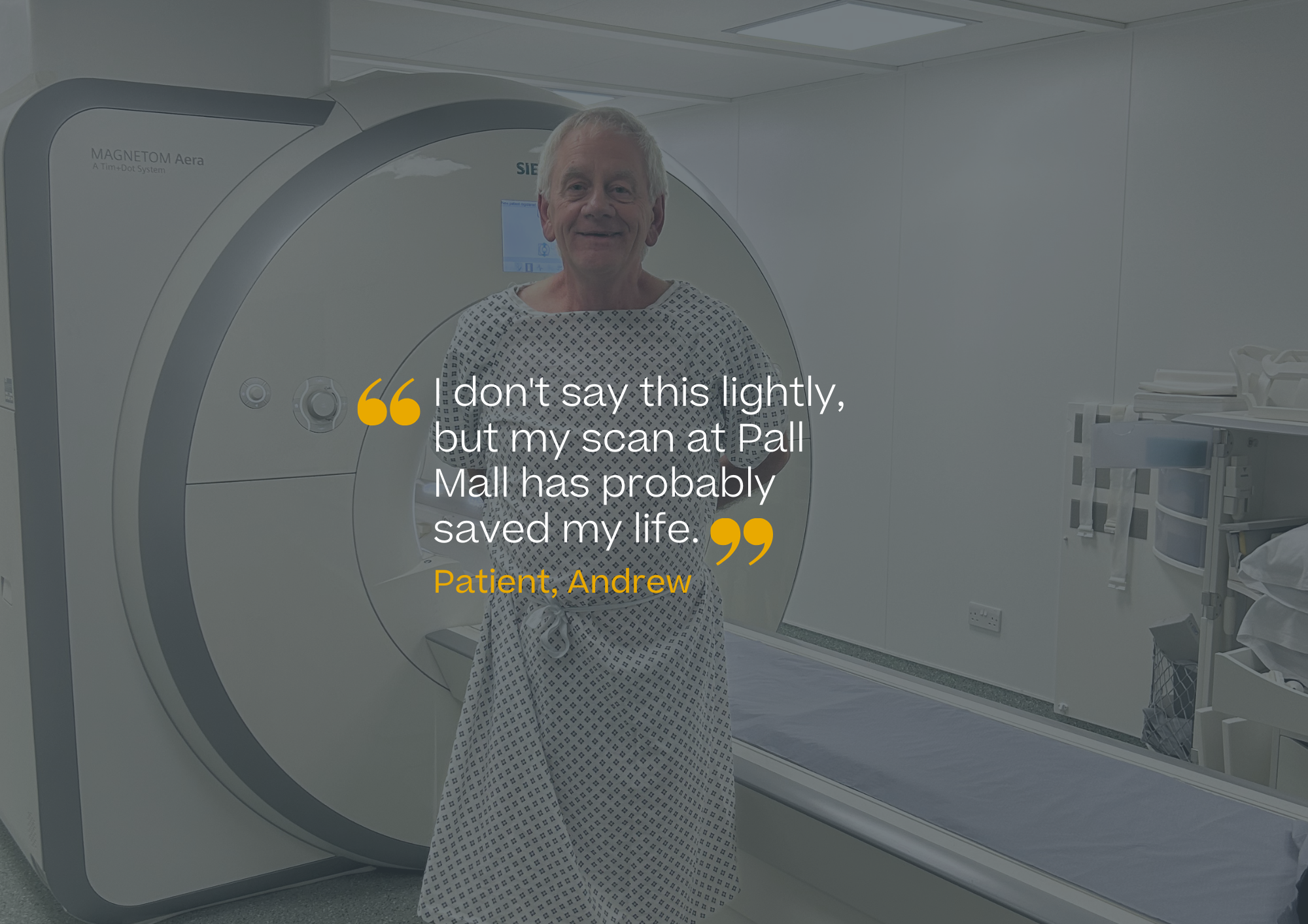 MRI patient Robert MRI patient Robert